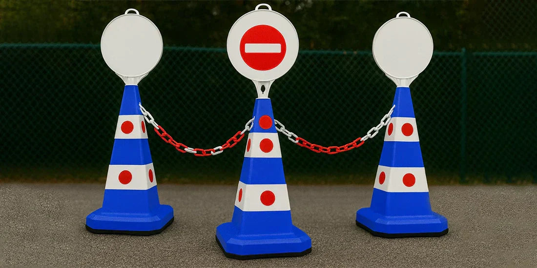 The Purpose and Uses of Blue Traffic Cones
