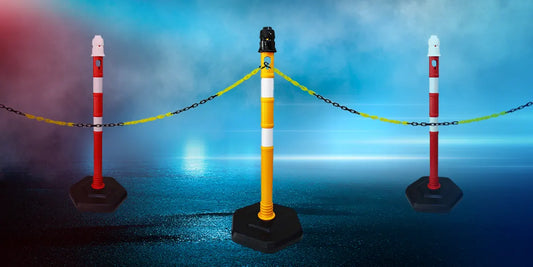 The Role of Delineator Posts and Plastic Chains