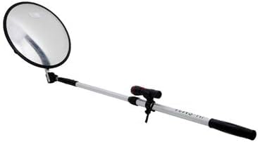 Durable Vehicle Under Search Mirror With Torch