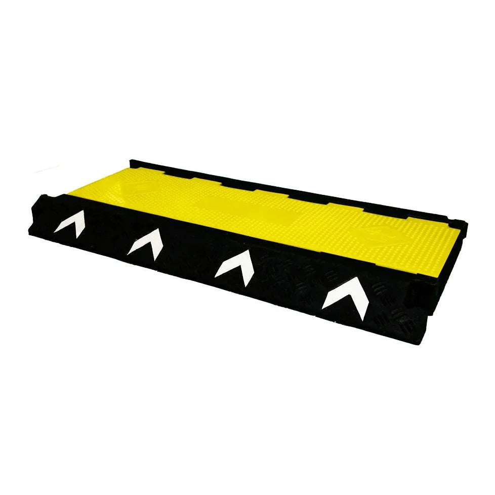 4 Channel PVC Reflective Cable Protector Ramp