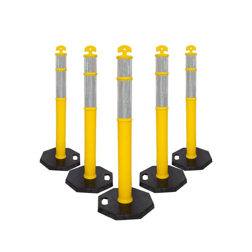 5pcs Yellow Delineators For Sale