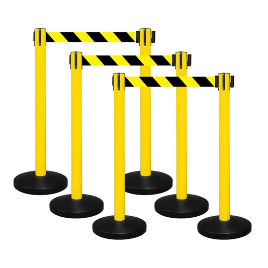 6pcs Crowd Control Barrier