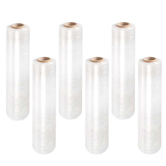 6 rolls of stretch wrap