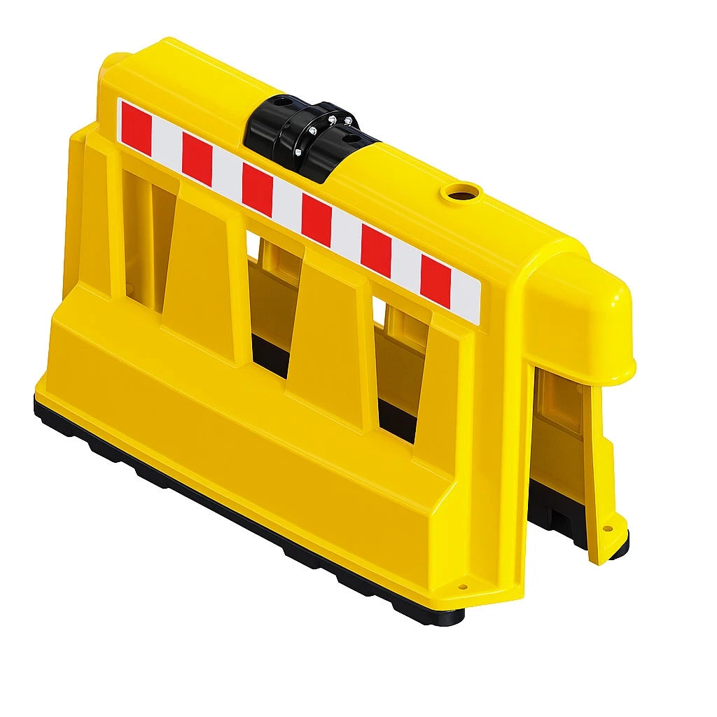 Road safety barrier yellow