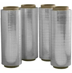 Wholesale 4-Pack – 12" x 1500 ft Stretch Wrap | Pallet Wrapping
