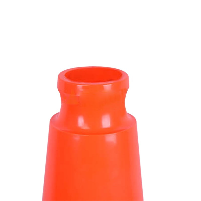 2 reflective strips PVC traffic cone