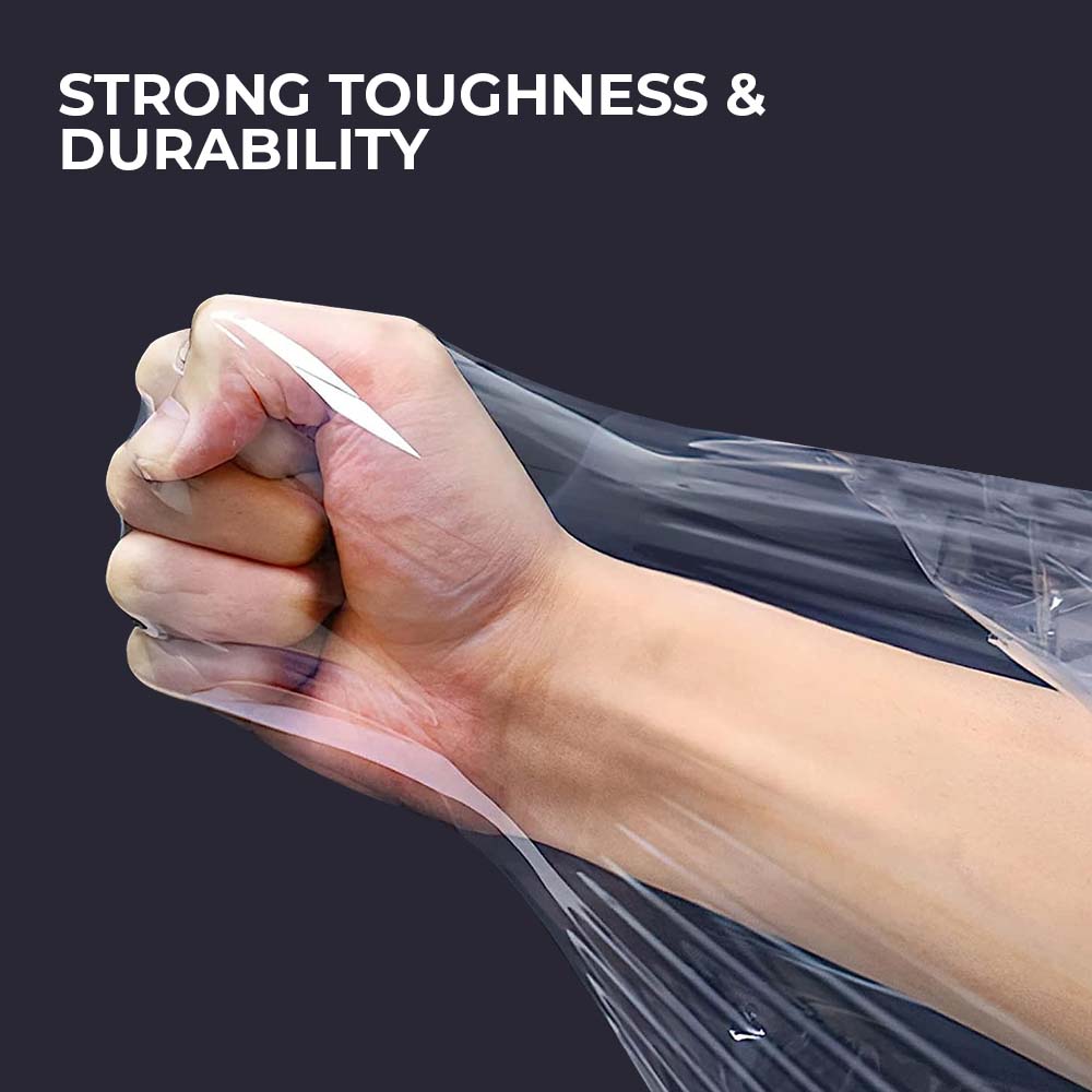 Strong and durable plastic wrap