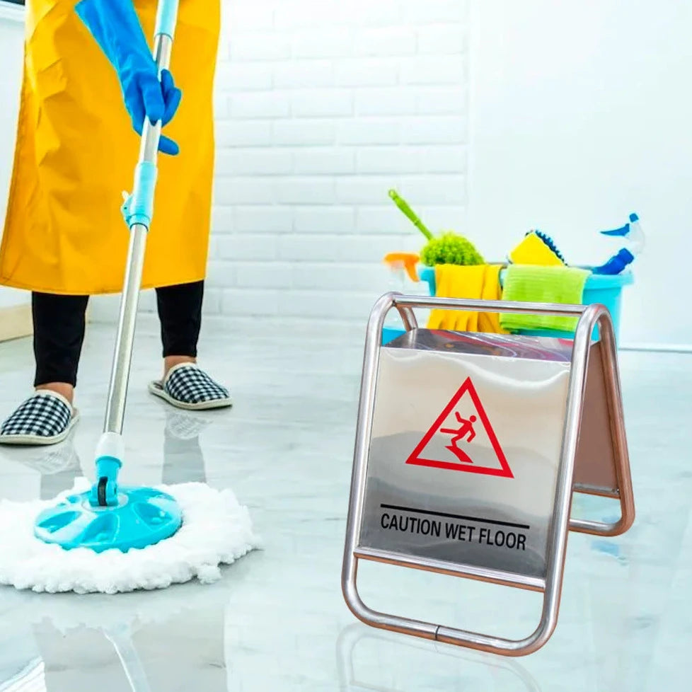 Wet Floor SS Sign premium look