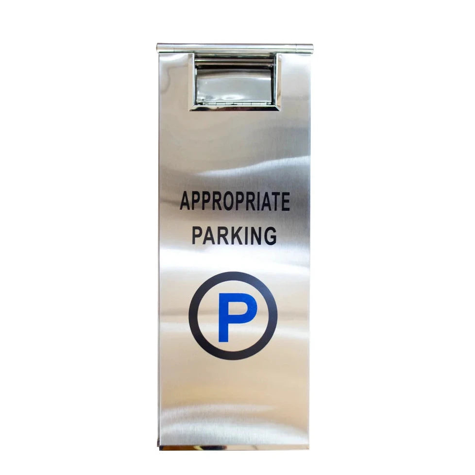 Stainless Steel Appropriate Parking Sign