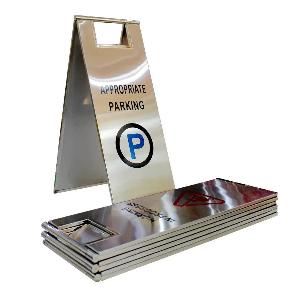 Stainless Steel Appropriate Parking Sign