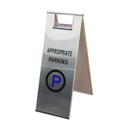 Stainless Steel Appropriate Parking Sign