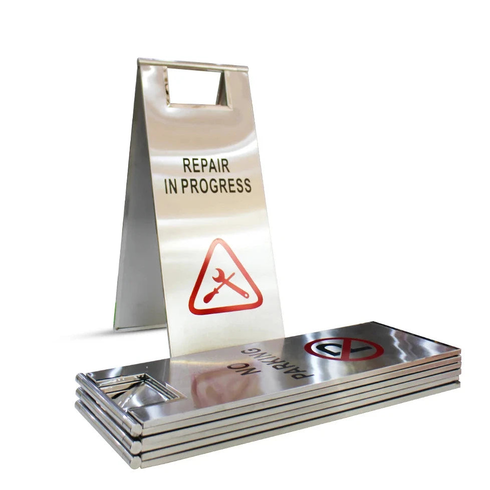 Repair in Progress Floor Sign