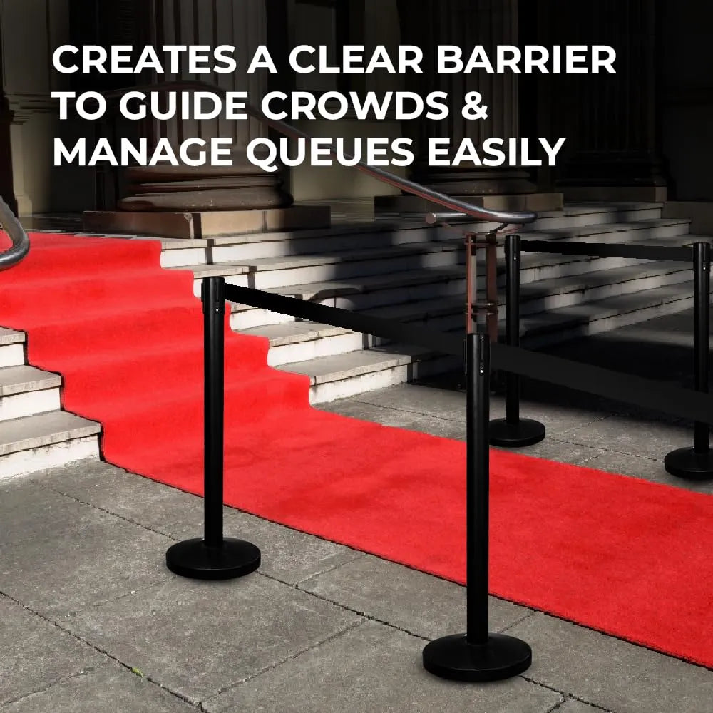 Crowd Control Barrier Post