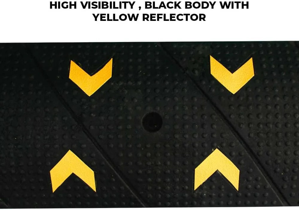 High visibility road cable ramp