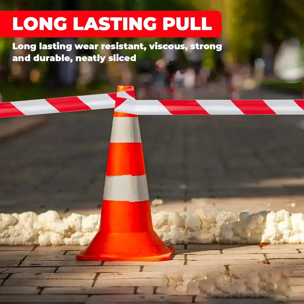 Caution barricade tape