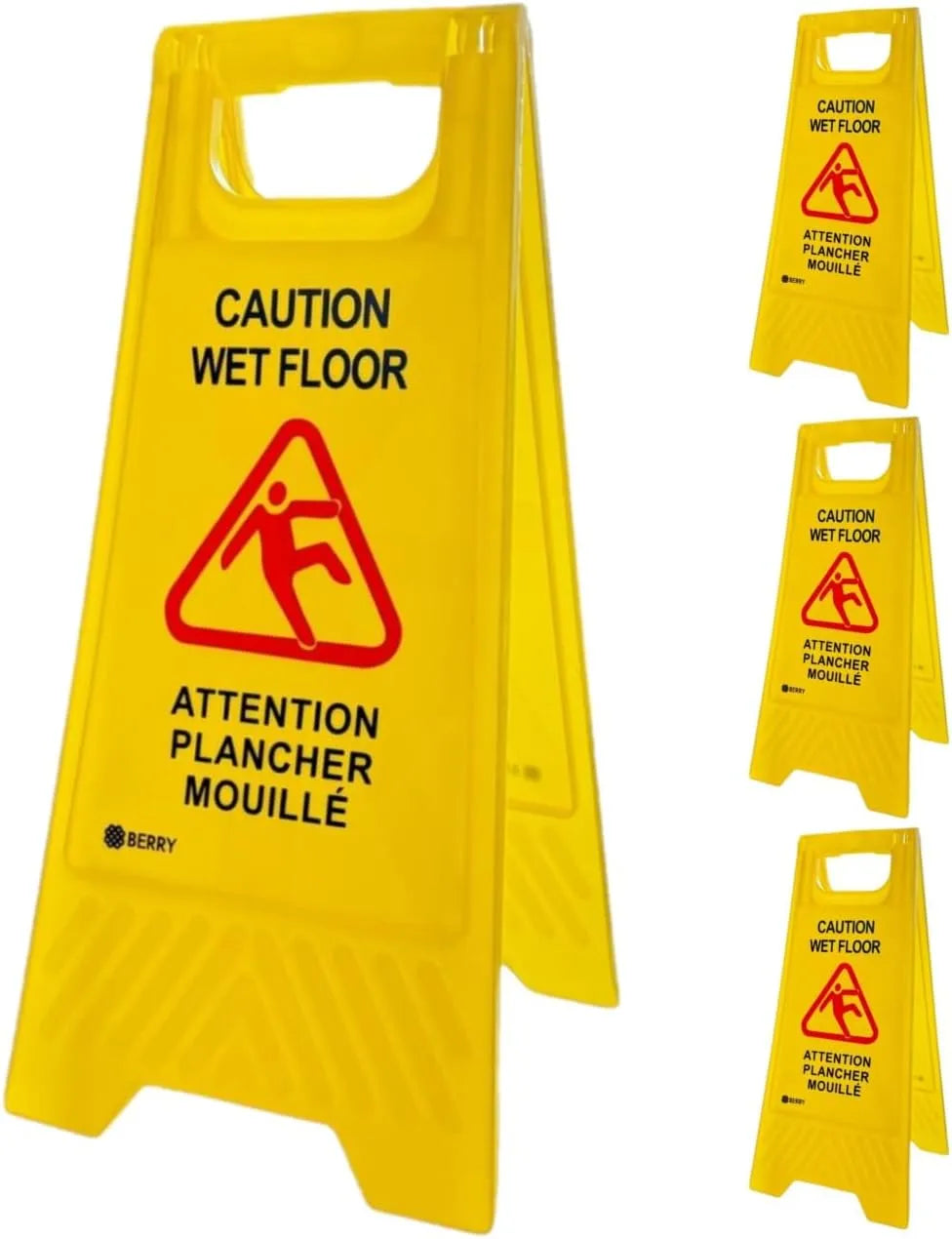 Caution wet floor