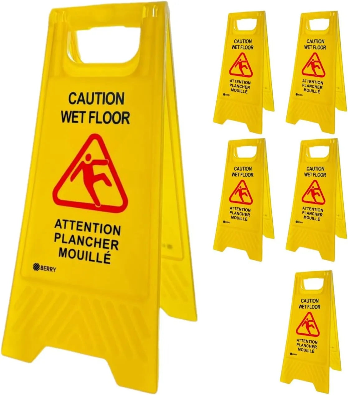 Caution floor sign