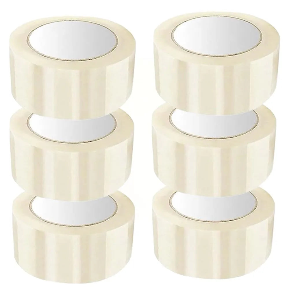 6 sets of clear tape