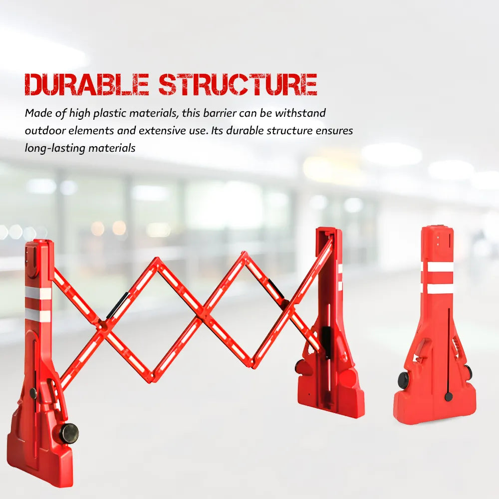 Red Expandable Barricade