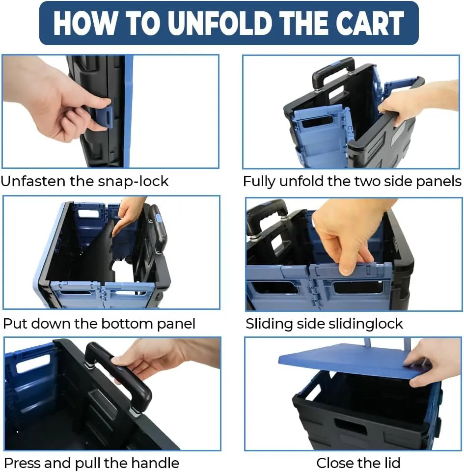 Foldable Grocery Cart