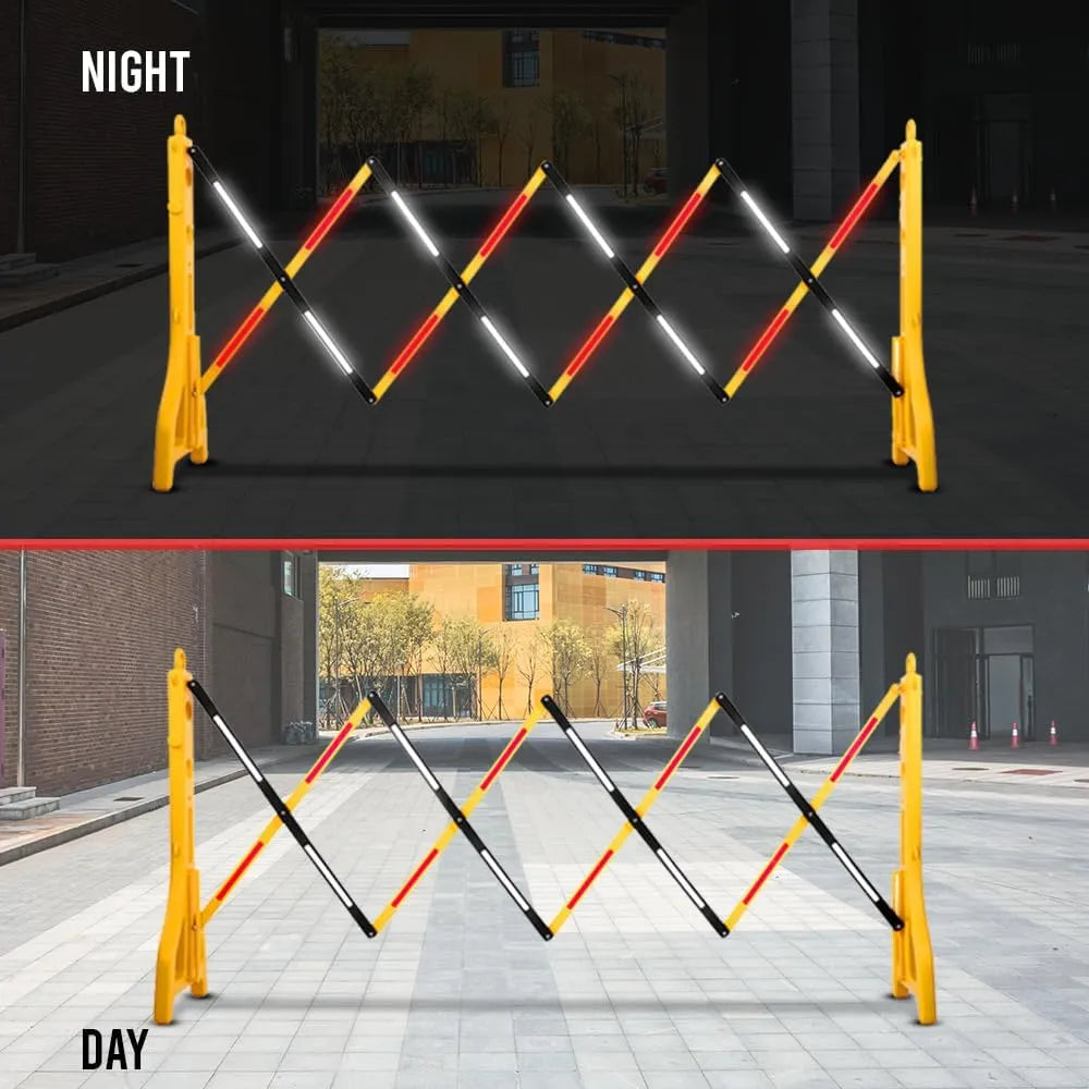 Expandable Barrier Gate Yellow
