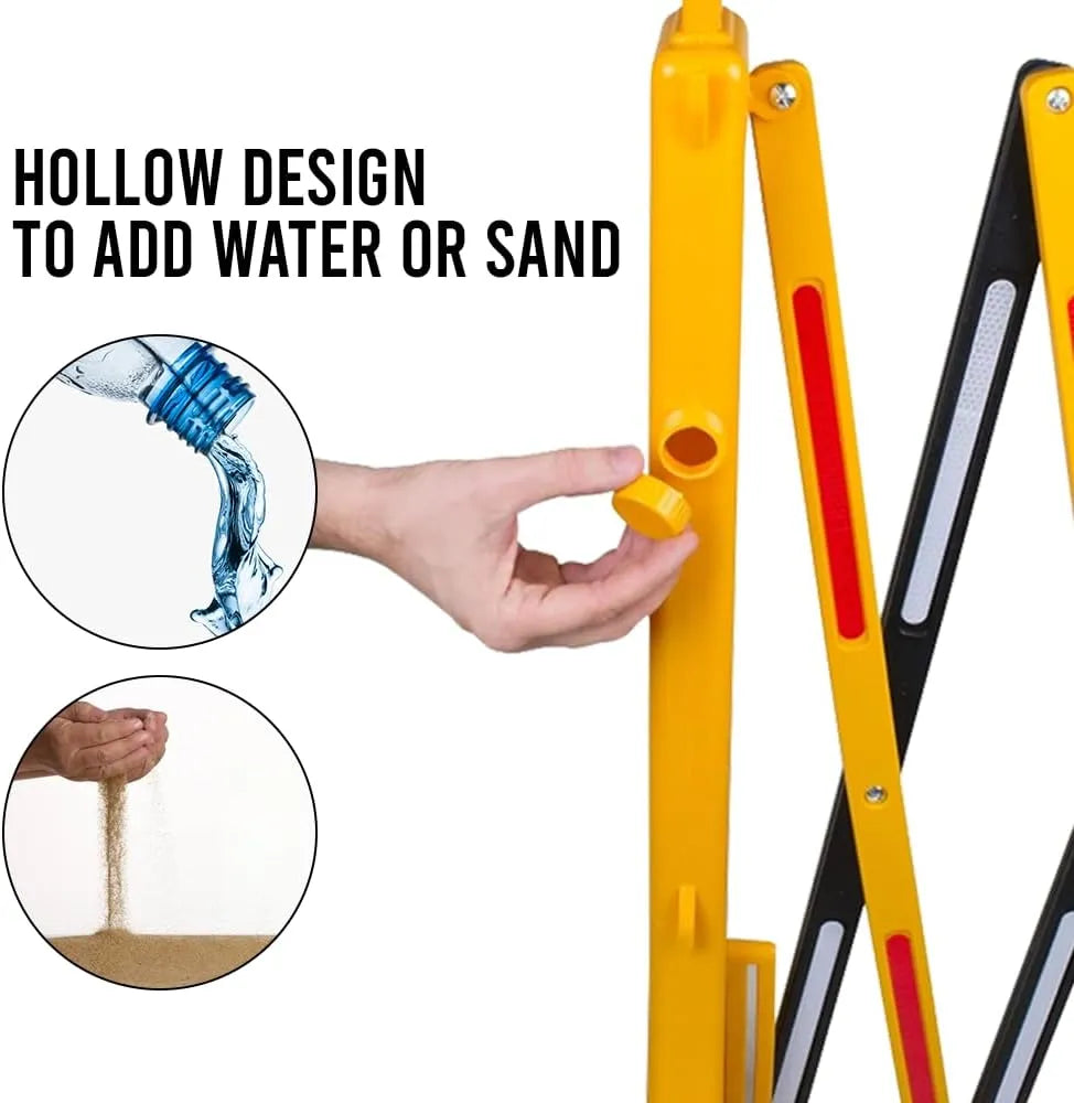 Extendable Barricade Yellow