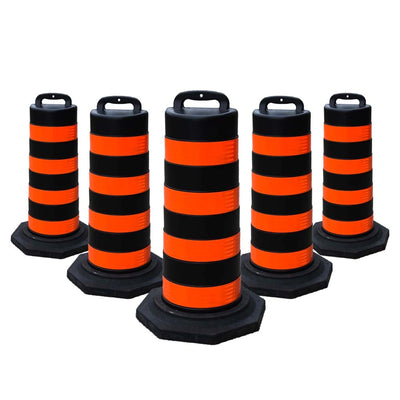 Baril de signalisation avec base lestée