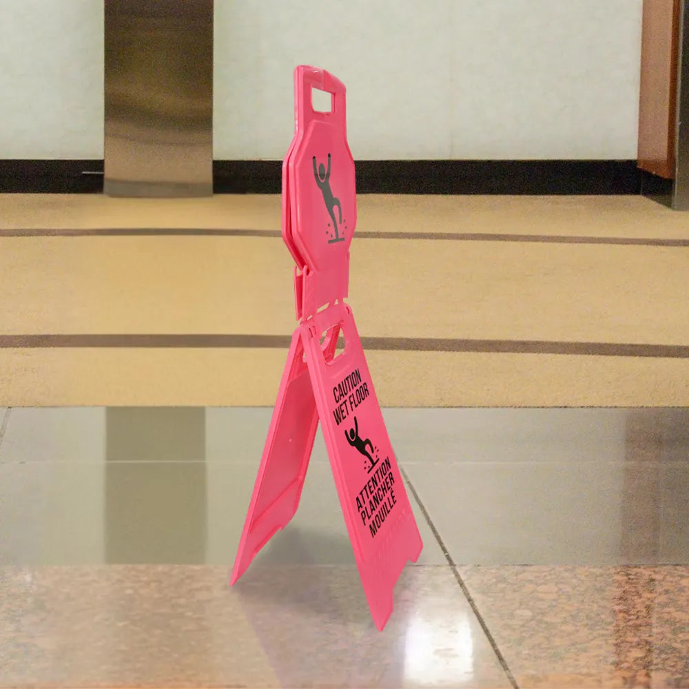 Freestanding Floor Signs Pink