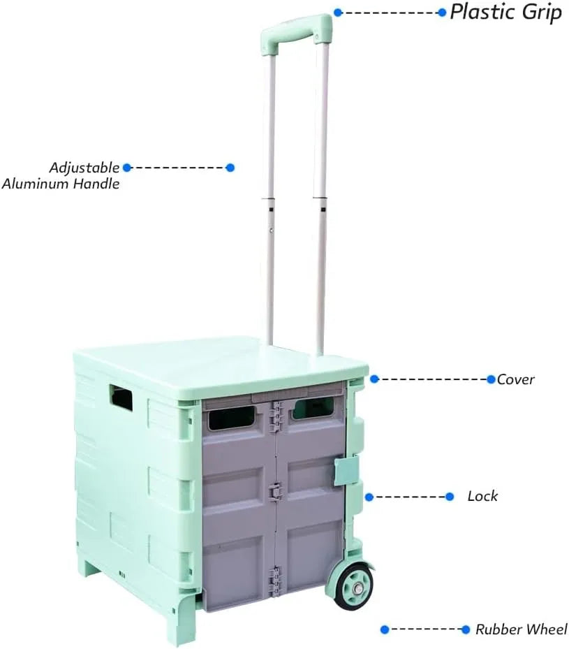 Foldable Plastic Trolley