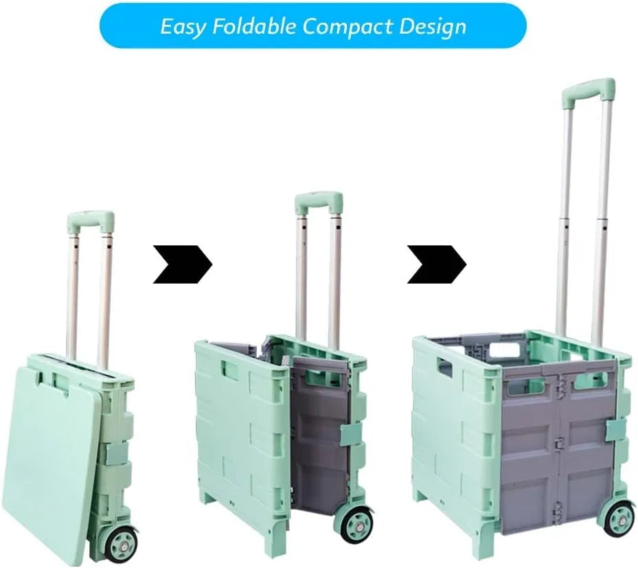 Foldable Plastic Trolley
