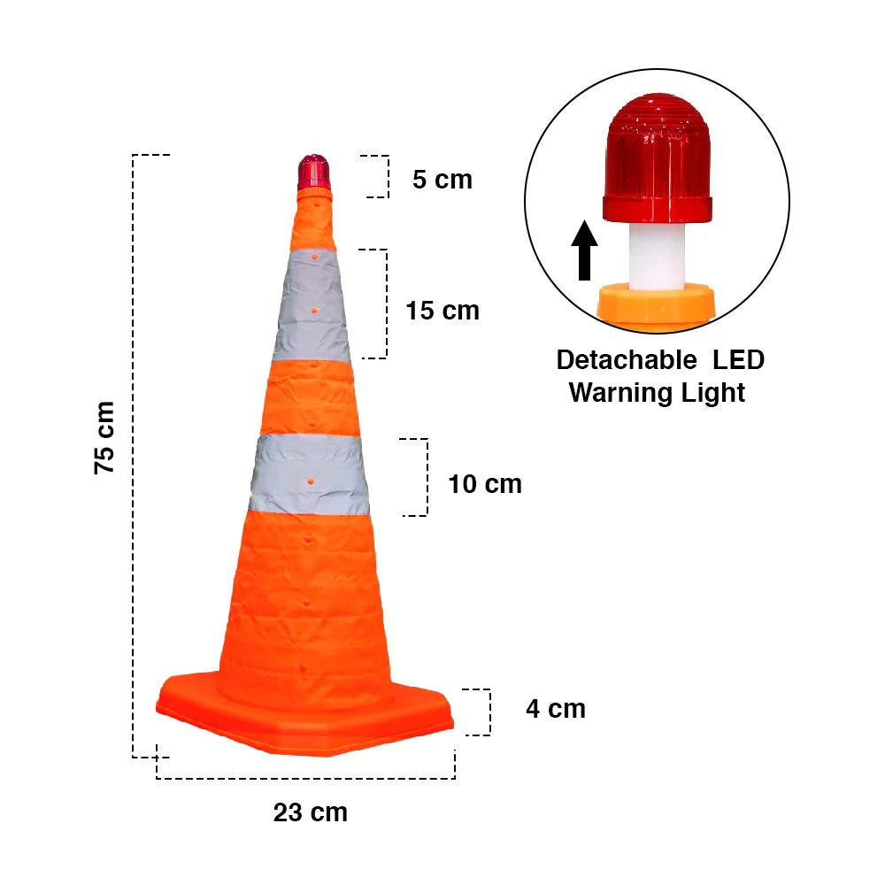 Folding Traffic Pylon