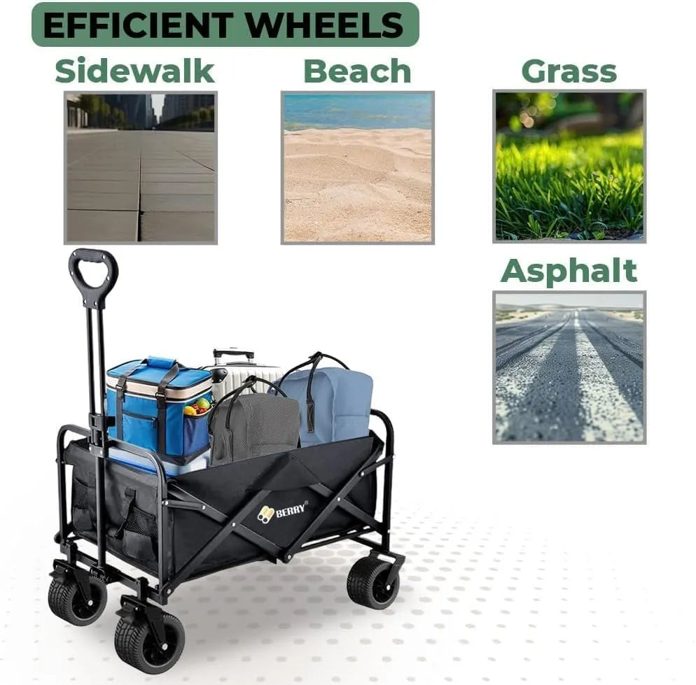 Folding cart black