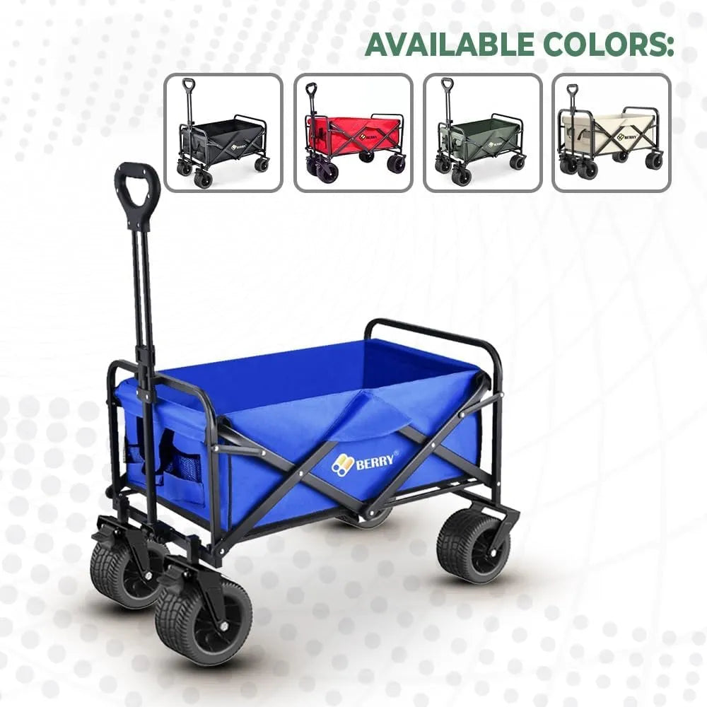 Folding cart trolley