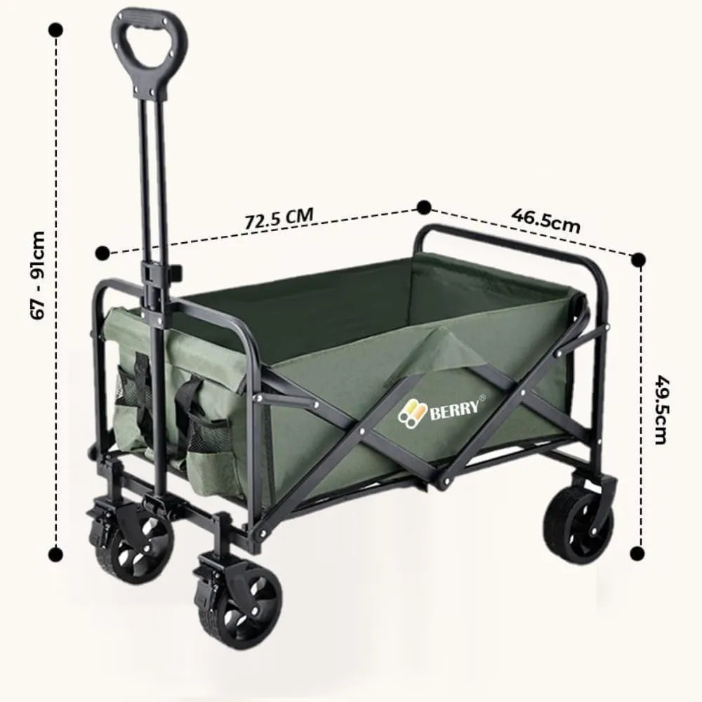 High capacity wagon trolley