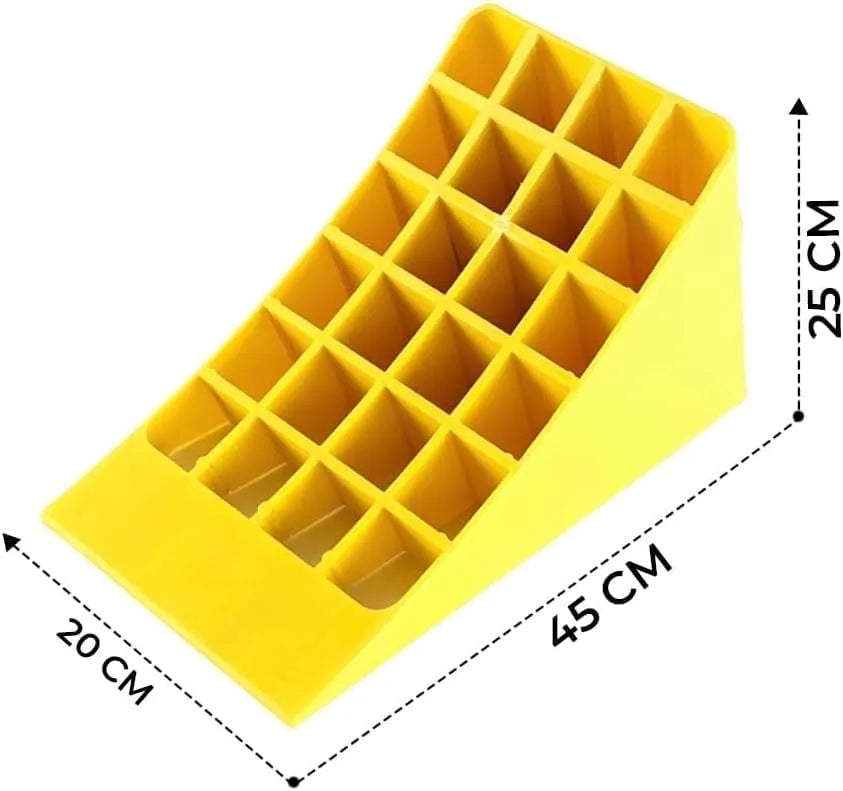 Plastic tire chock
