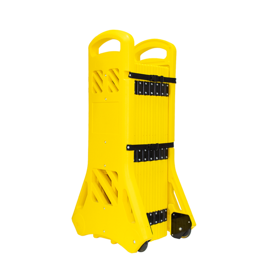 Expandable Mobile Folding Plastic Barrier