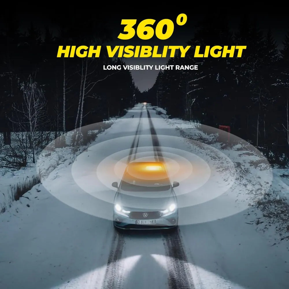 360-degree high visibility light demonstration