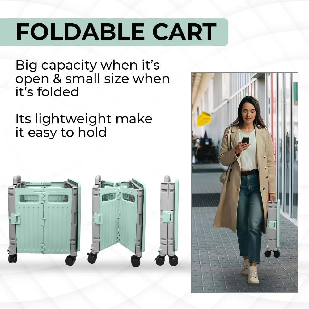 Foldable plastic cart from Birigroupca