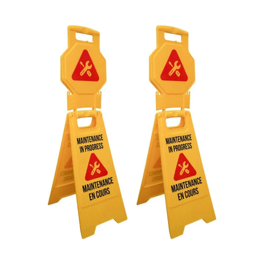 2pcs Maintenance in Progress Sign