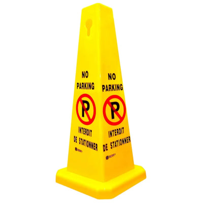 Cône de signalisation « Stationnement interdit »