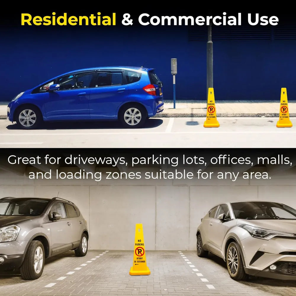 No Parking Bright Color