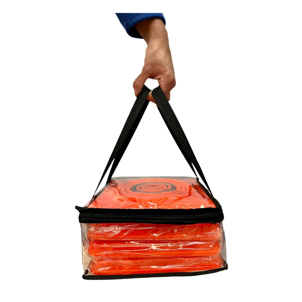 Orange foldable cone