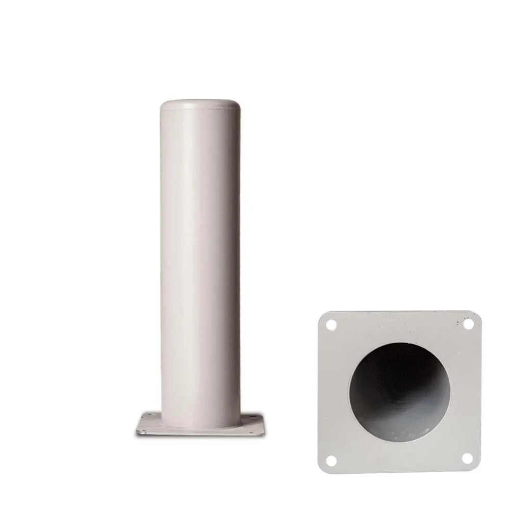 High quality white bollard