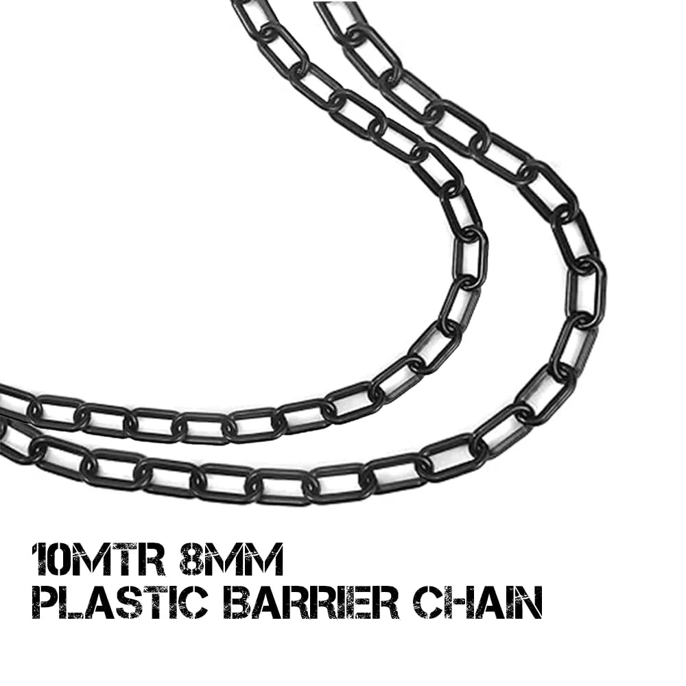 10 meter plastic chain barrier
