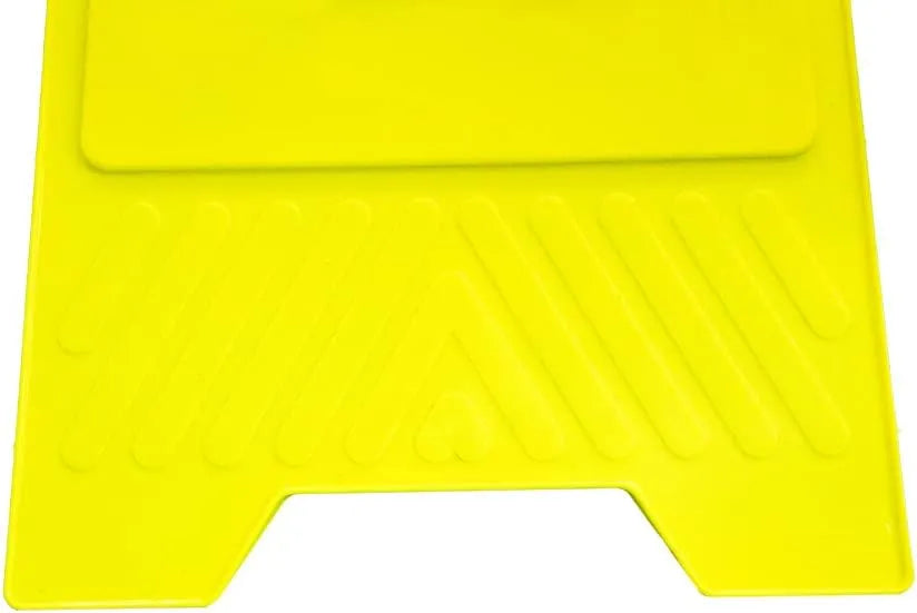 Plastic floor sign