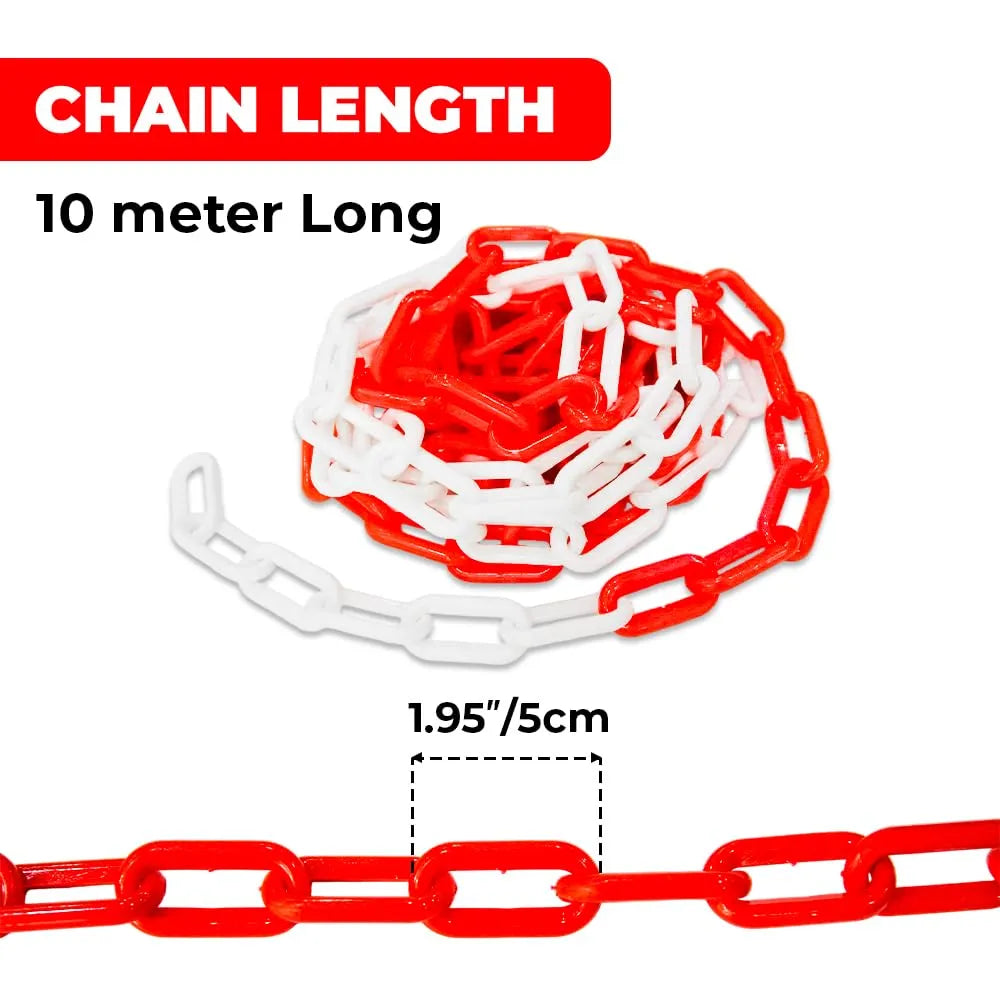 plastic chain for crowd control