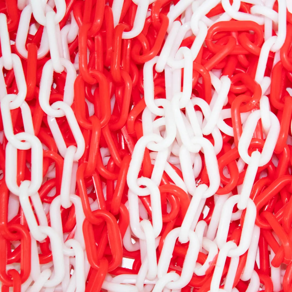 High visibility plastic chain
