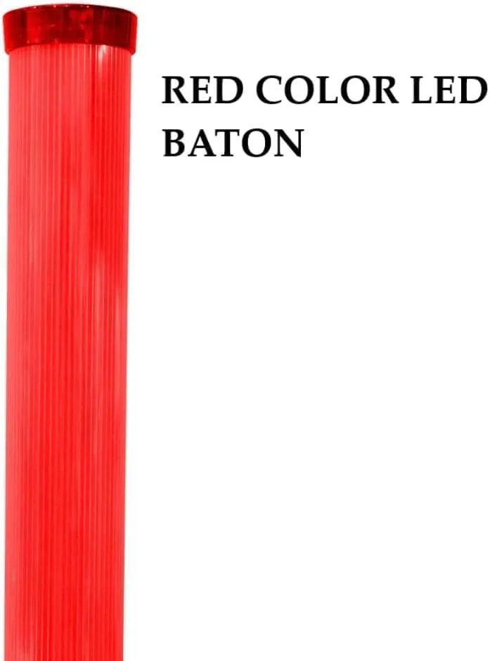 Red color led baton