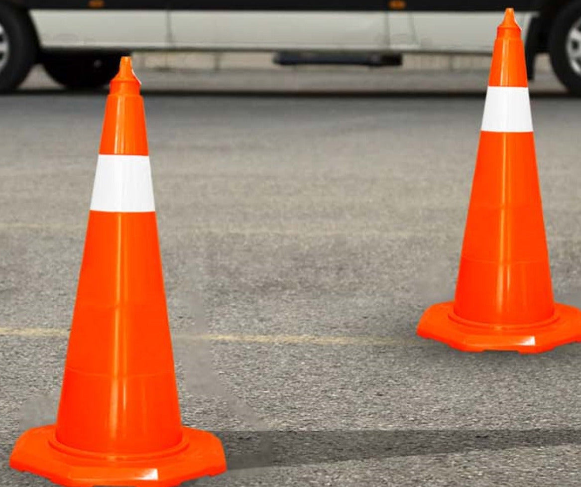 PVC Traffic Cone with Reflective Collar