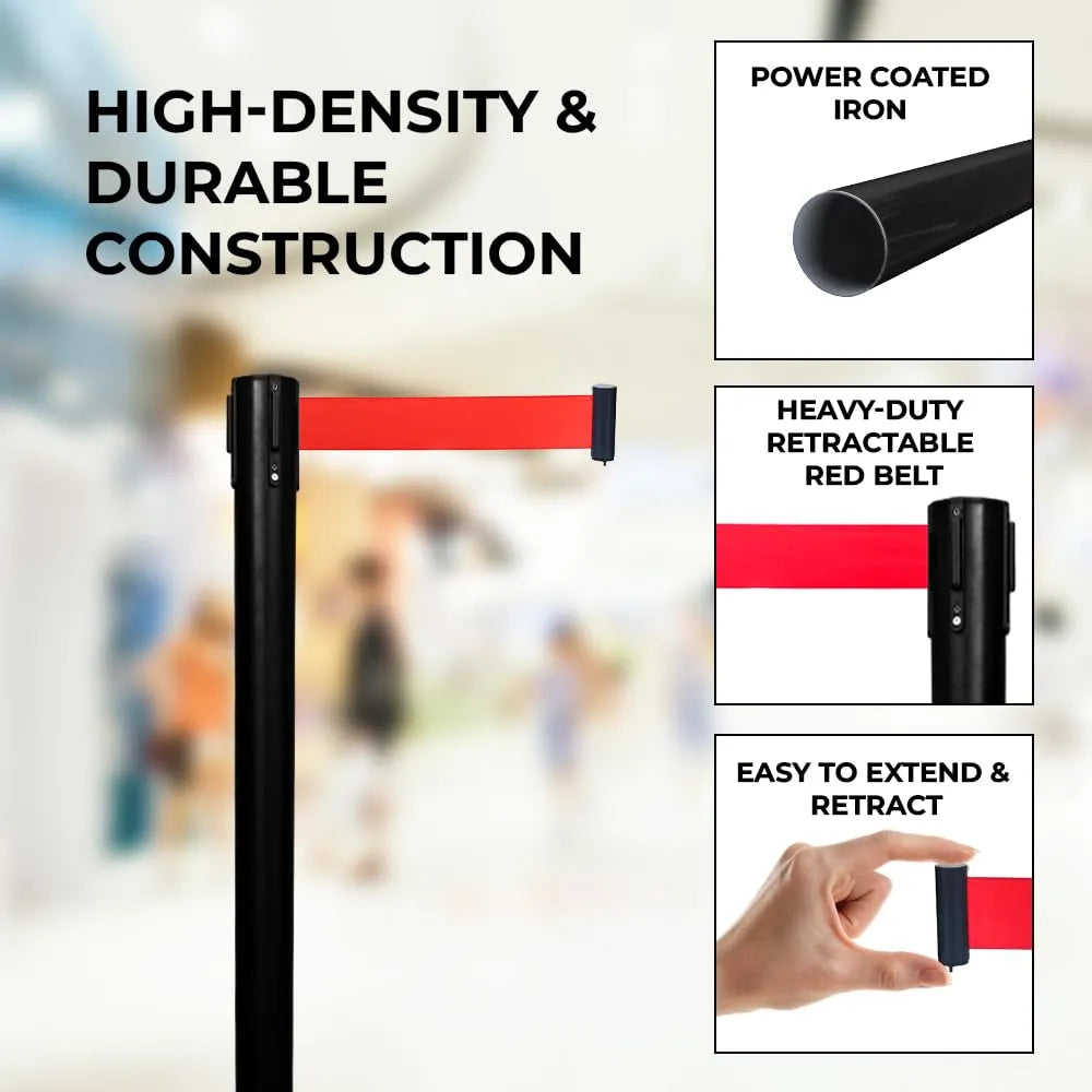 Crowd Control Belt Barrier